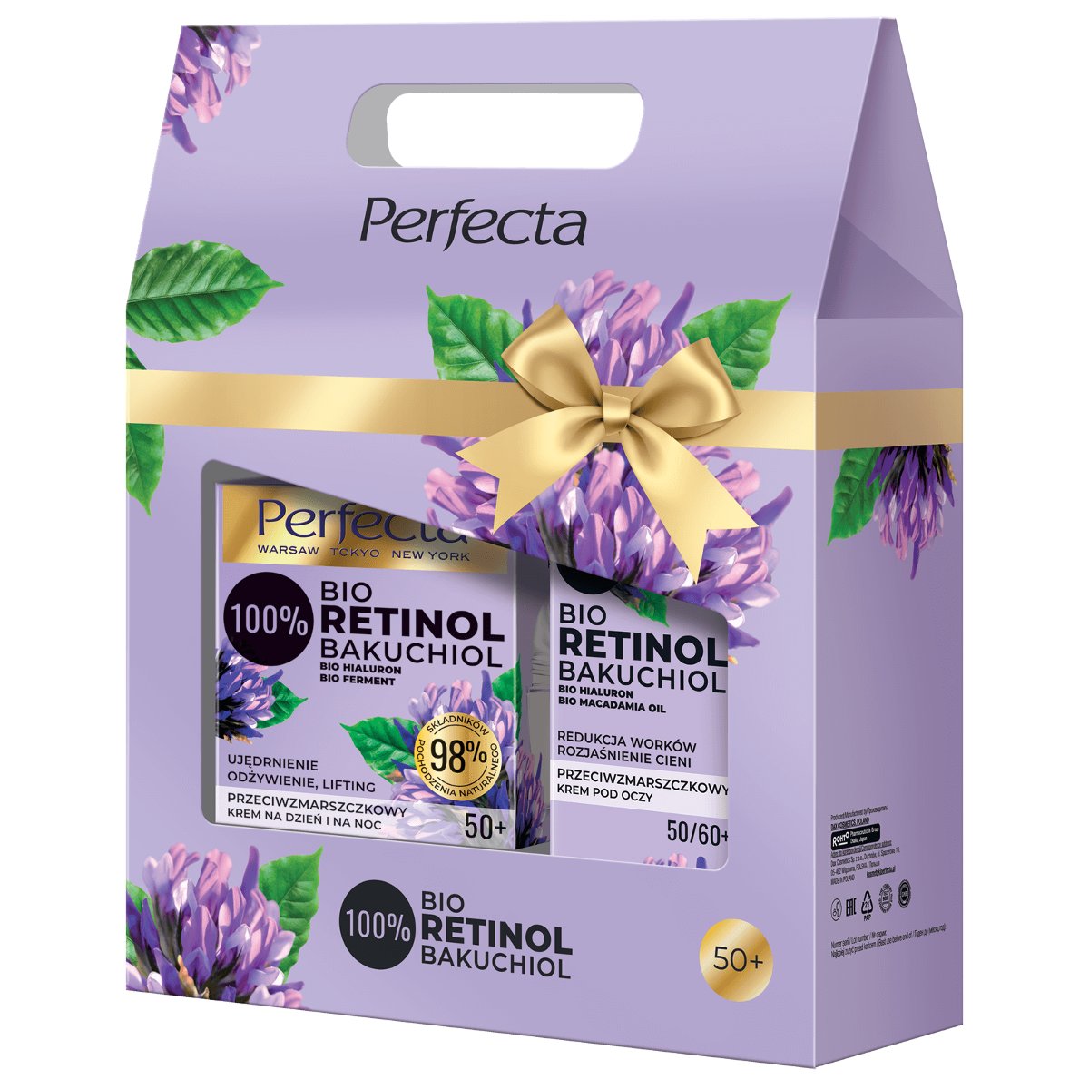 Zestaw Perfecta Bio Retinol Bakuchiol Krem Na Dzie I Na Noc Plus