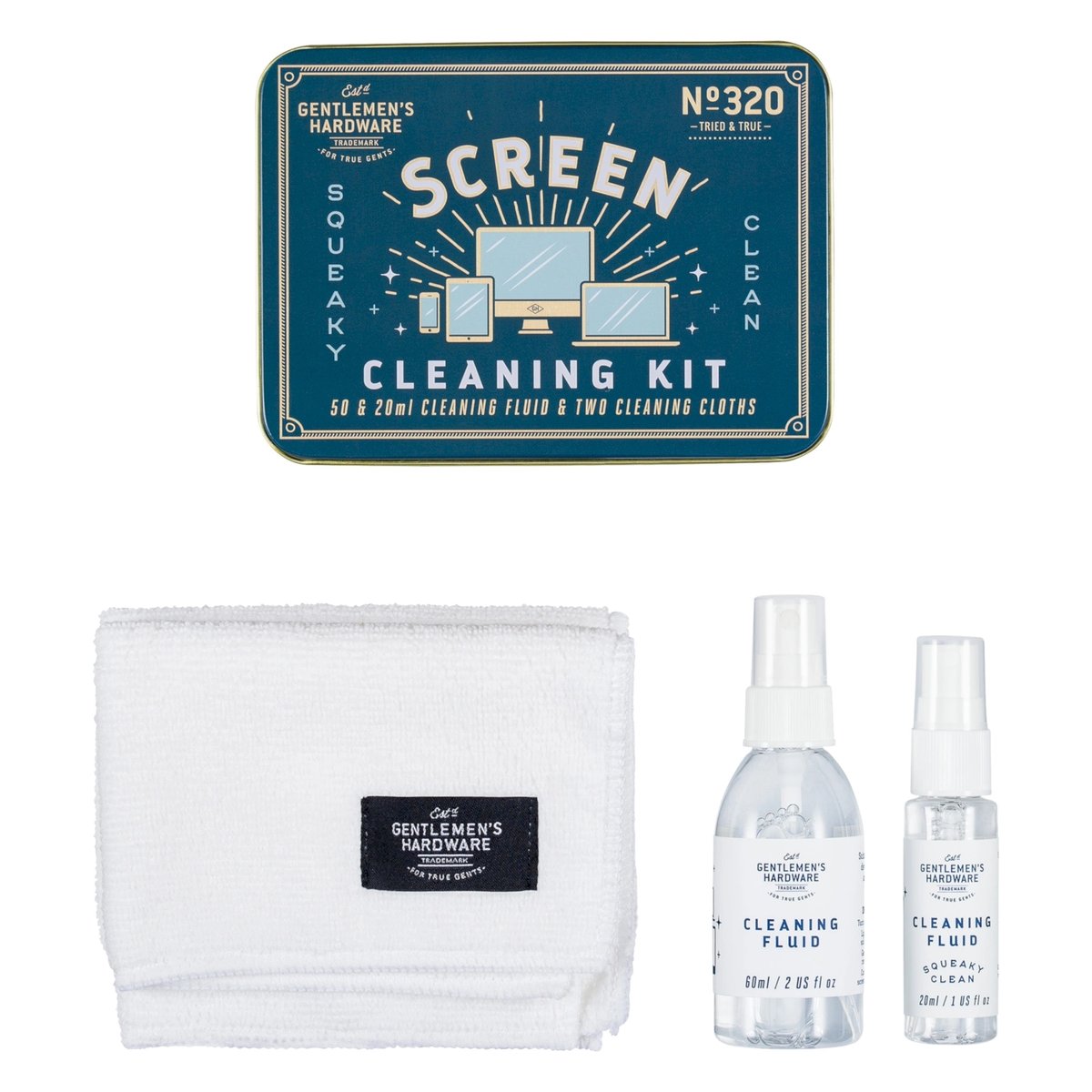 Zestaw Podr Ny Screen Cleaner W Puszce Gentlemens Hardware