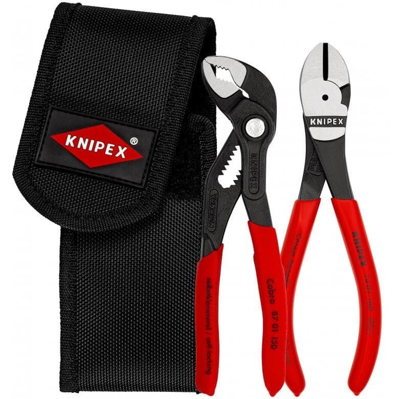 Zestaw Szczypiec Mini W Etui Na Pasek 2Szt Knipex Knipex Sklep