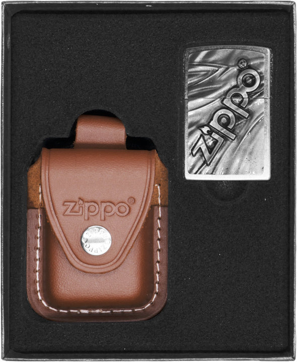 Zestaw Zapalniczka Zippo Logo Prezentowy No Zippo Sport Sklep