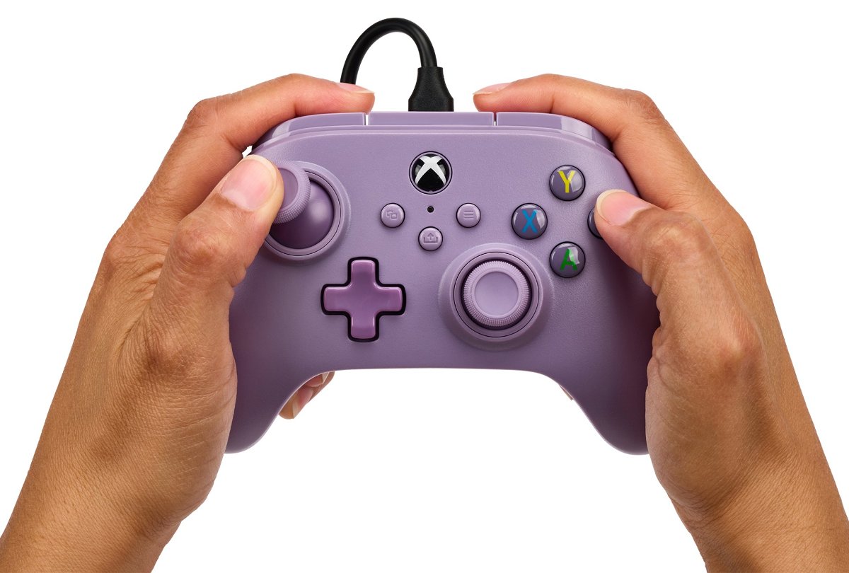 Powera Xbox Series Pc Pad Przewodowy Nano Enhanced Lilac Powera Gry