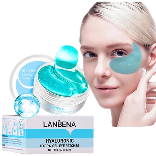 Lanbena Hyaluronic hydrożelowe płatki pod oczy z kwasem hialuronowym