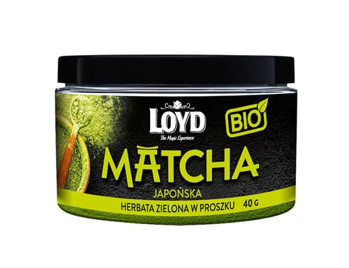 Matcha BIO Herbata Zielona Japońska 40g LOYD LOYD Sklep EMPIK