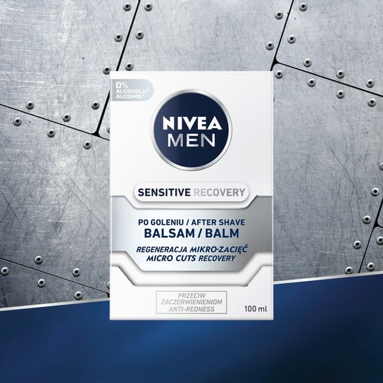 Nivea Men Sensitive Recovery Zestaw Pianka Ml Balsam Ml