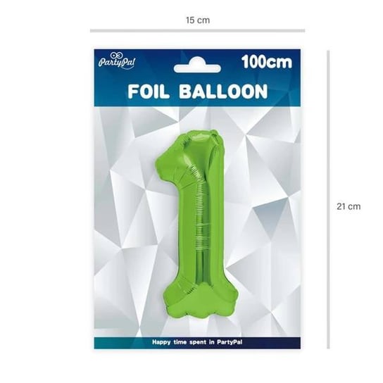 Balon Foliowy Cm Cyfra Zielony Partypal Przyj Cia I Okazje W