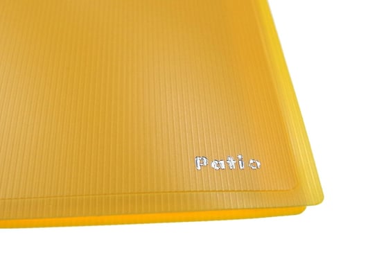 Teczka A5 z 20 koszulkami Clear Book Patio Żółty Patio Sklep EMPIK