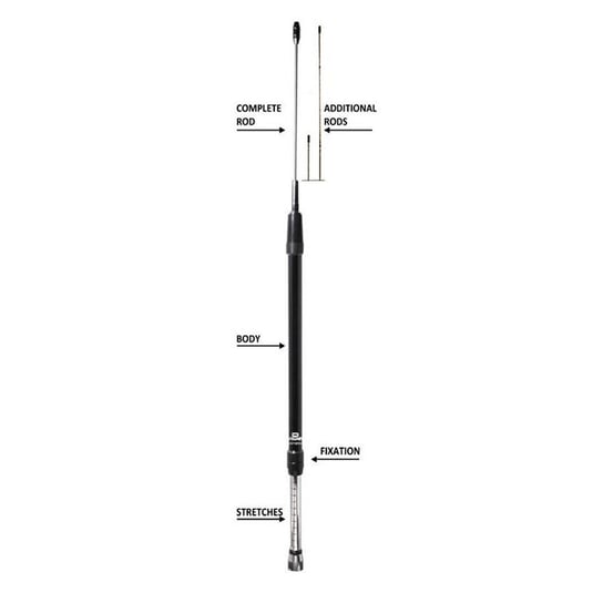 D Original Dx Hf Pro Wielopasmowa Antena Samochodowa Kf Ukf