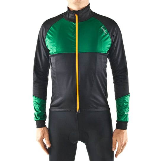 Kaymaq Jws M Ska Zimowa Ocieplana Kurtka Rowerowa Softshell Czarny