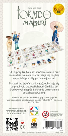 Tokaido Matsuri Edycja Polska Gra Planszowa Rebel Rebel Sklep