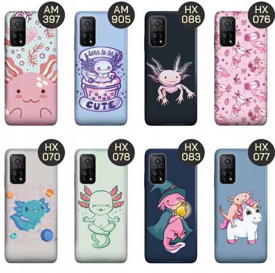 Etui Do Xiaomi Mi 10T Pro 5G Wzory Axolotl Aksolotl Z Aksolotlem