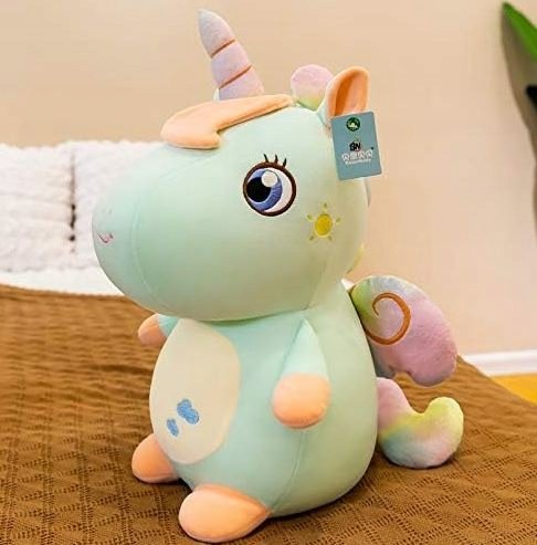 Maskotka Pluszowa Pluszak Jednorożec Unicorn Koń Przytulanka Konik 25Cm