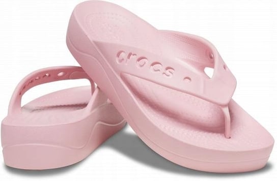 Damskie Lekkie Japonki Klapki Crocs Baya Platform Flip