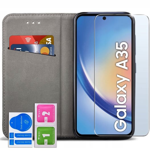 Etui Sk Rzane Do Samsung Galaxy A A G Magnetyczne Book Tokra