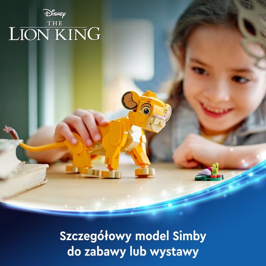 LEGO Disney Classic klocki Król Lew lwiątko Simba 43243 LEGO