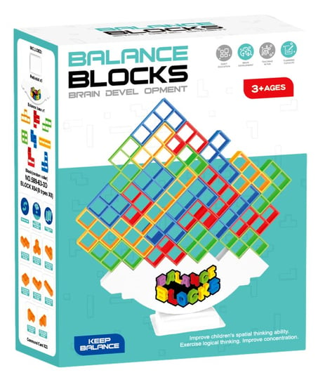 Tetris Balance Blocks Uk Adanka Gra Logiczna Zr Czno Iowa Klocki