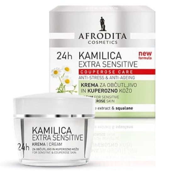 Afrodita Camomile Extra Sensitive 24h Krem Do Skóry Wrażliwej I