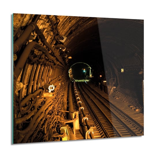 ArtprintCave Obraz Na Szkle Tunel Kopalnia Grafika 60x60 Cm