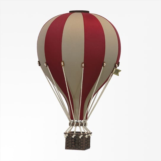 Balon Dekoracyjny Bordowo Złoty Roz M 33 Cm Super Balloon Inny