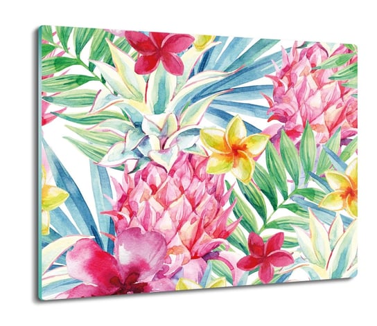 Deska Splashback Druk Ananas Kwiaty Li Cie X Artprintcave