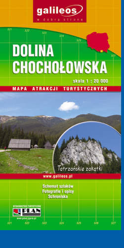 Dolina Chocho Owska Mapa Opracowanie Zbiorowe Ksi Ka W Empik