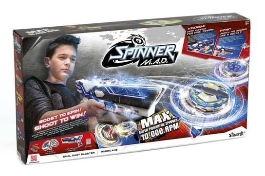 Dumel Spinner Mad wyrzutnia Spinnerów Dual Shot Blaster Hurricane