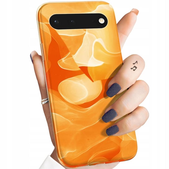 Etui Do Google Pixel Pro Wzory Pomara Czowe Pomara Cze Orange Obudowa