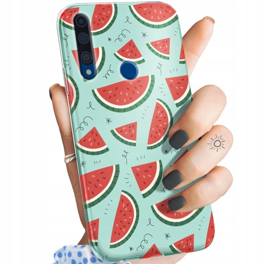 Etui Do Huawei Honor 9X Wzory Owoce Arbuz Ananas Cytryny Obudowa