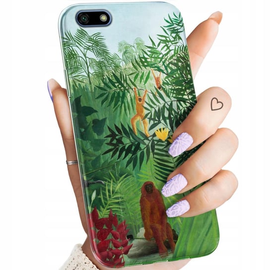 ETUI DO HUAWEI Y5 2018 WZORY HENRI ROUSSEAU PEJZAŻ MALARZ OBUDOWA