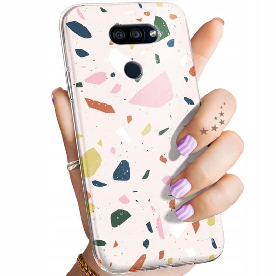 ETUI DO LG K40S WZORY LASTRIKO TERRAZZO TERAKOTA OBUDOWA POKROWIEC CASE