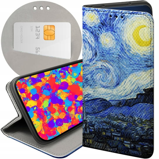 ETUI DO MOTOROLA MOTO 40 EDGE WZORY VINCENT VAN GOGH VAN GOGH MALARSTWO