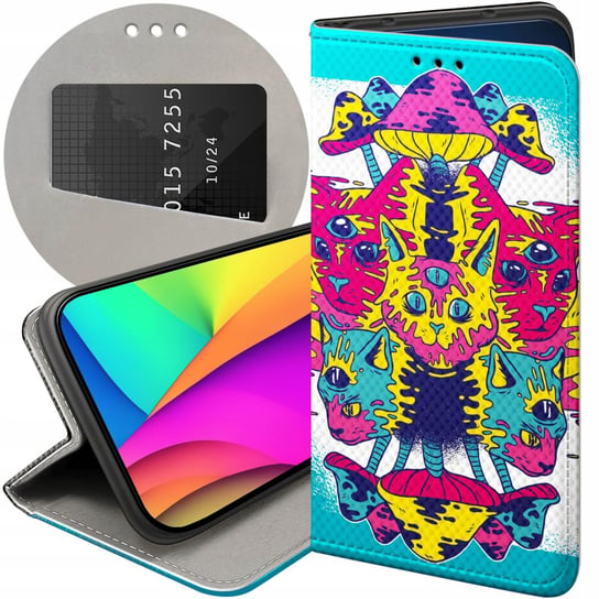 Etui Do Motorola Moto G Power Wzory Psycho Lsd Psychodelic Grzybki