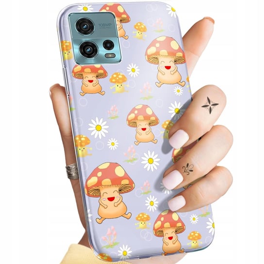 ETUI DO MOTOROLA MOTO G72 WZORY GRZYBY GRZYBKI OBUDOWA POKROWIEC CASE