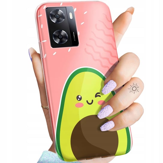 Etui Do Oppo A Wzory Awokado Avocado Owoc Obudowa Pokrowiec Case