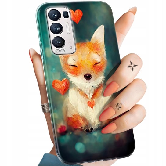 Etui Do Oppo Reno Pro Plus G Wzory Liski Lisy Fox Obudowa Pokrowiec