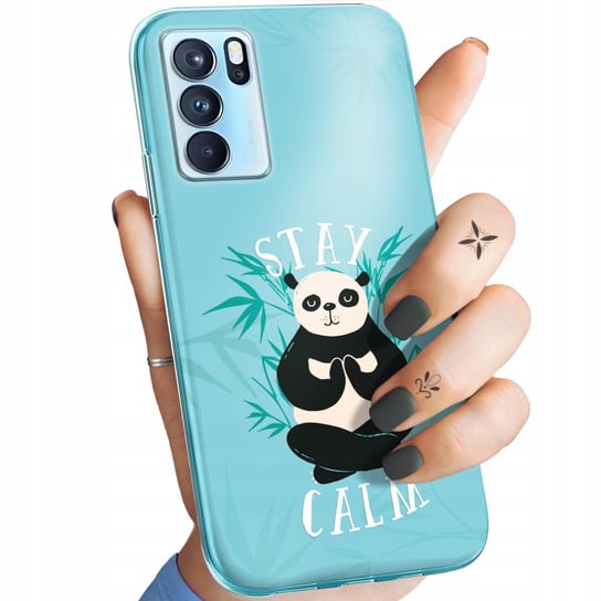 Etui Do Oppo Reno Pro G Wzory Panda Bambus Pandy Obudowa Pokrowiec