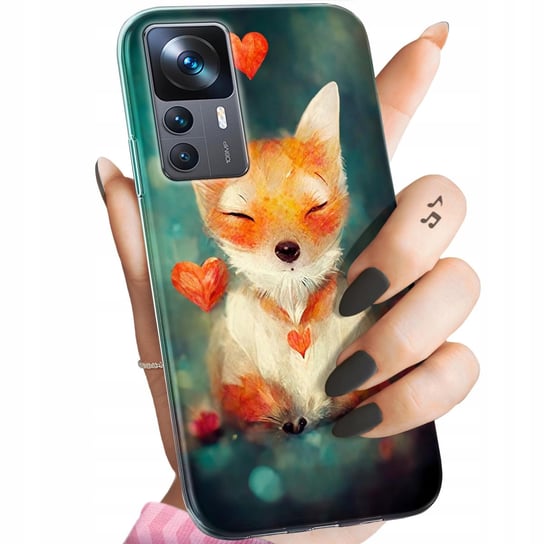 Etui Do Xiaomi 12T 12T Pro Wzory Liski Lisy Fox Obudowa Pokrowiec