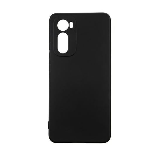 Etui Silicone Case Do Motorola Moto Edge Czarne Black Beline