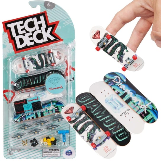 Fingerboard Diamond Deskorolki Pak Do Z O Enia Akcesoria Tech Deck