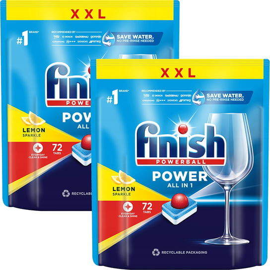 Finish All In Max Tabletki Do Zmywarki Lemon Reckitt Benckiser