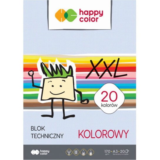 Happy Color Blok Techniczny A G Kolorowy Pakiet Szt Happy