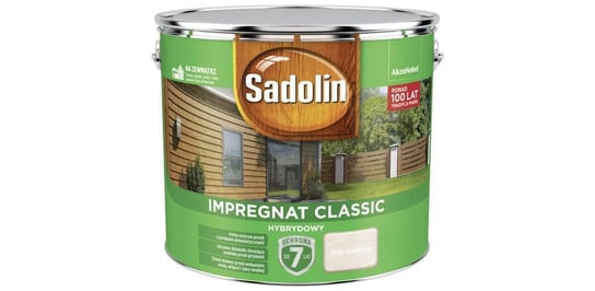 Impregnat Classic Hybrydowy Bia Y Kremowy L Sadolin Sadolin Sklep