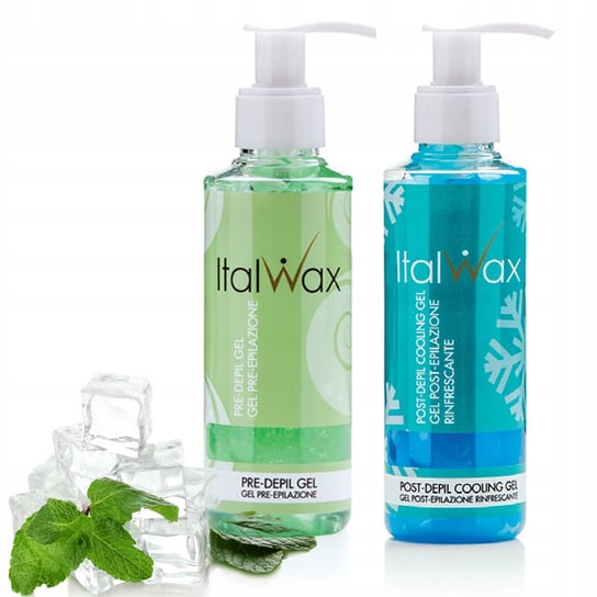 ItalyWax Zestaw 2x100ml żel przed i po depilacji Sklep EMPIK