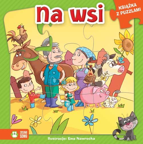 Ksi Ka Z Puzzlami Na Wsi Opracowanie Zbiorowe Ksi Ka W Empik