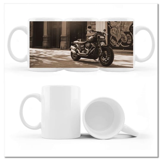 Kubek Ceramiczny Harley Davidson Motocykl Ml Zesmakiem Bia Y