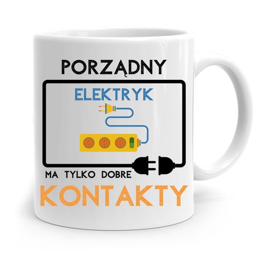 Kubek Prezent Dla Elektryka Porz Dny Elektryk Z Nadrukiem Ze Zdj Ciem