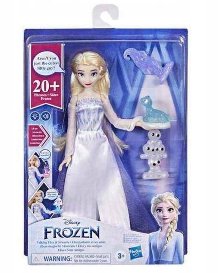 Lalka Hasbro Frozen Elsa Disney Mówiąca Lalka JĘZYK HISZPAŃSKI