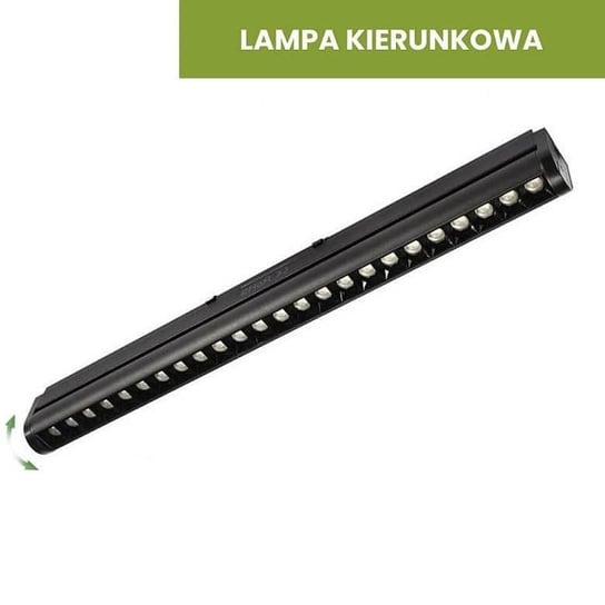 Lampa Magnetyczna Szynowa Kierunkowa 971 Domeno LED 24W 4000K Czarna