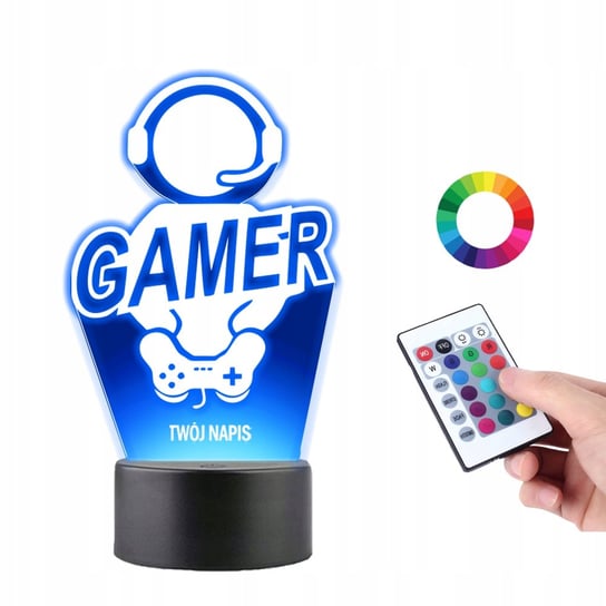 Lampka Na Biurko Statuetka Led Dla Gracza Gamer Plexido Sklep Empik