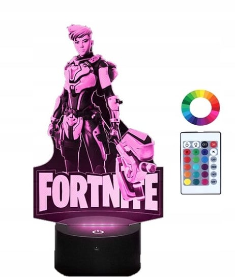 Lampka Nocna FORTNITE REESE 3D LED Imię Plexido Plexido Sklep EMPIK