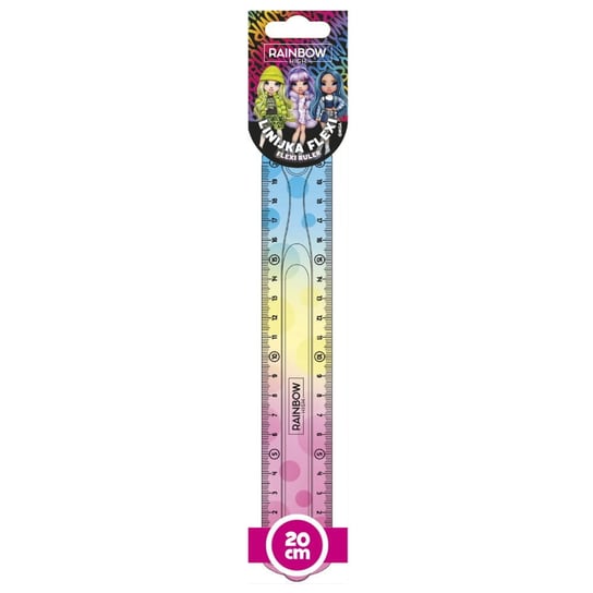 Linijka 20 Cm FLEXI RAINBOW HIGH Astra Sklep EMPIK